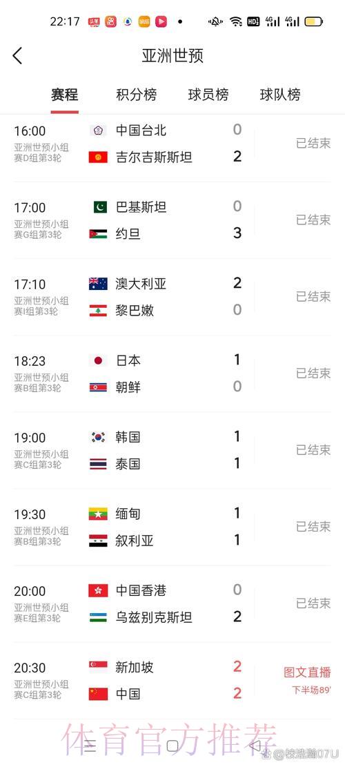 世界杯实时比分查询平台官方最新入口